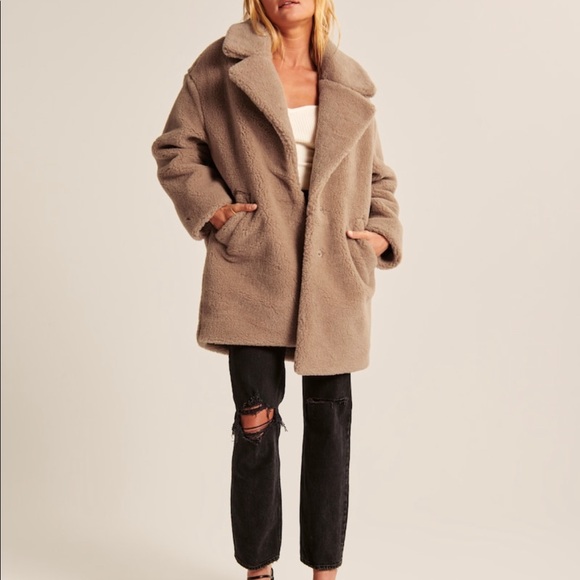 abercrombie teddy coat